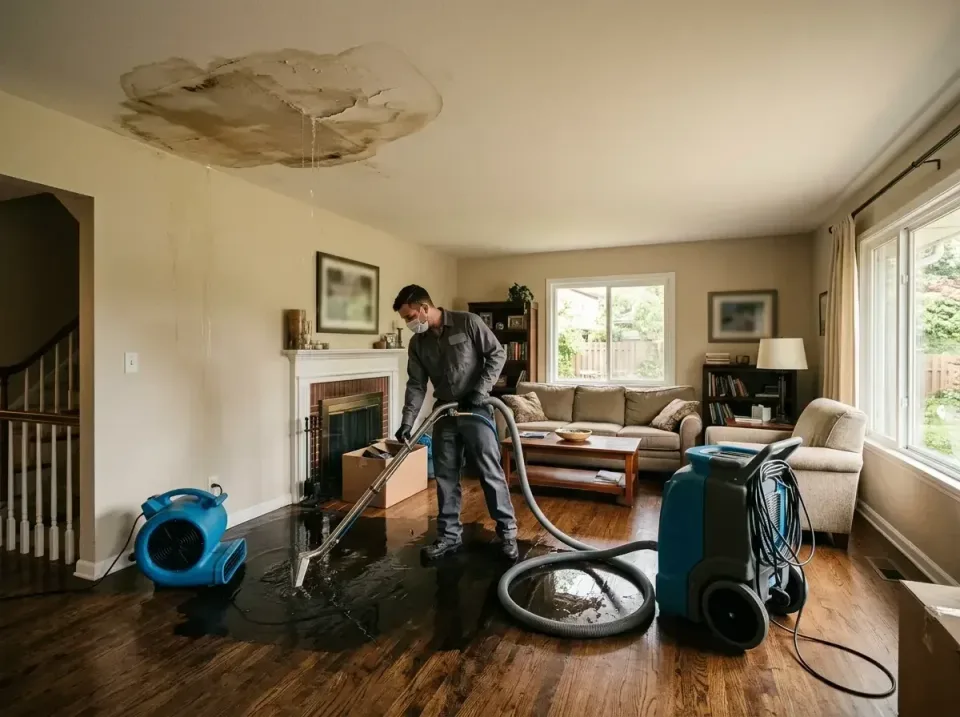attic-pipe-burst-ceiling-drip-008 — frequently asked questions, Water Damage Restoration & Carpet Care in Wescosville, PA
